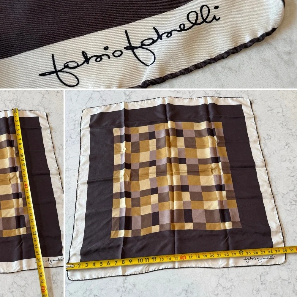 Fabio Fabrelli silk scarf